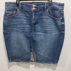 Torrid Jean Skirt